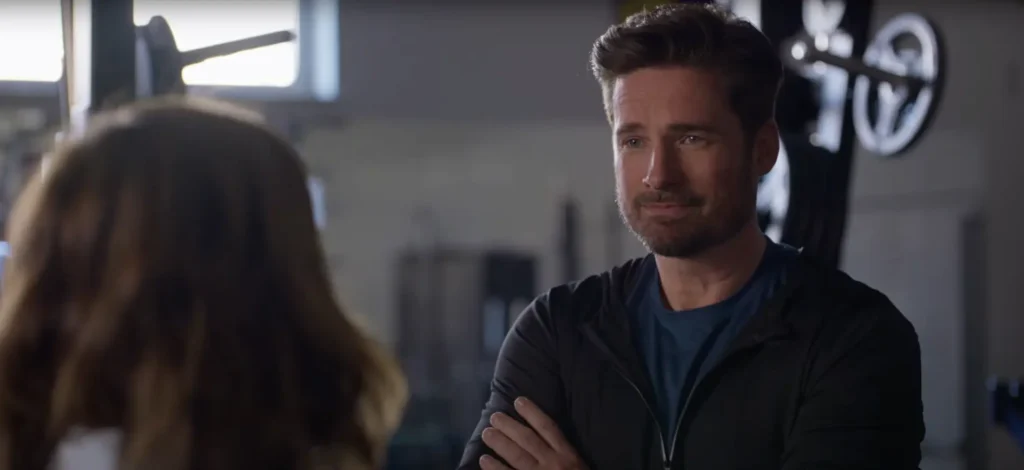 Hallmark movie Home Turf Wellness Center Scene