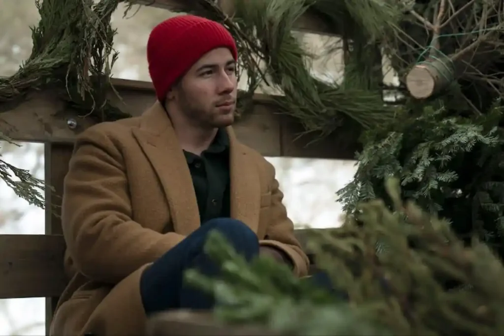 A Very Jonas Christmas movie filming in London