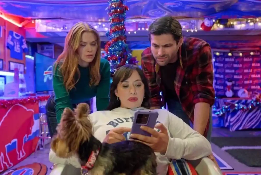 Holiday Touchdown: A Bills Love Story movie filming in New York