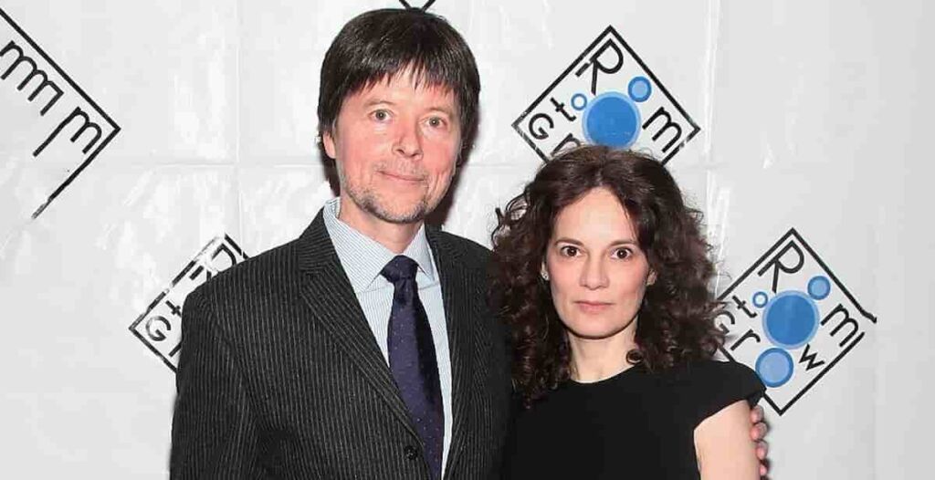 Julie Deborah Brown with husband ken burns