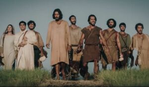 The chosen season 4 cast featuring Jesus, Matthew, Simon, and Peter