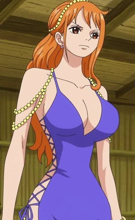 Nami in the list of sexiest anime girls of One Piece