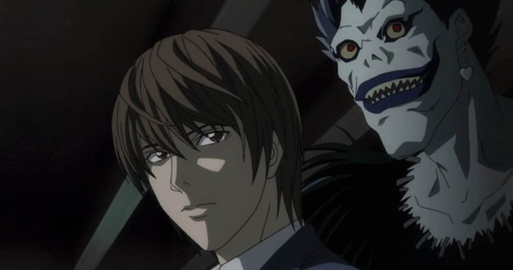 Yagami Light is the best male anime character from death note