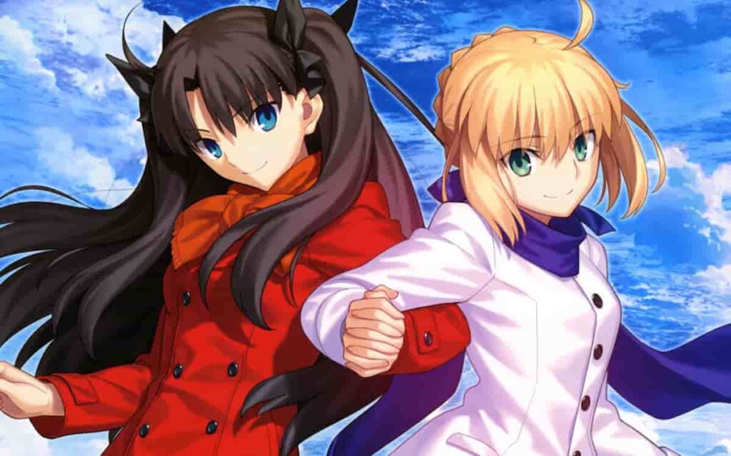 Fate/ Stay Night is another popular fantasy novel