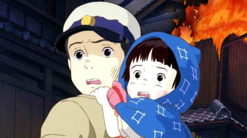 Grave of the fireflies sad anime based on true story