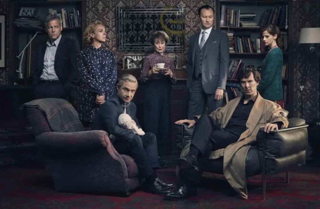 Sherlock Season 5 TV series BBC Cast