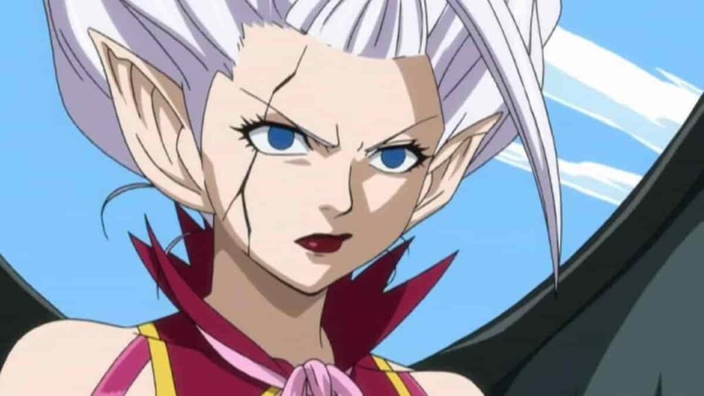 Mirajane Strauss is the only strongest female who can take demon form in Fairy Tail anime series