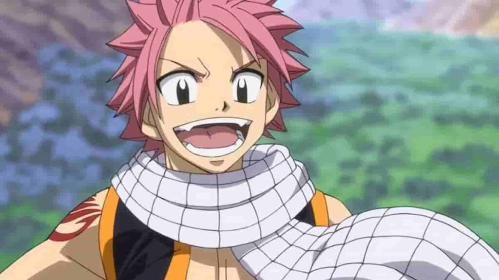 Natsu Dragneel is the strongest in Fairy Tail anime series
