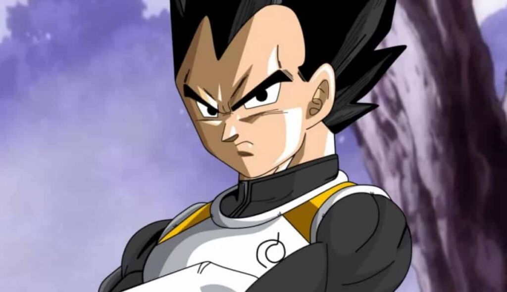 Vegeta is one of the strongest anime character of DBZ