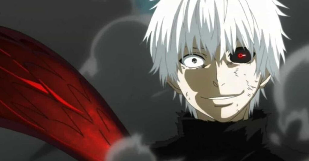 Tokyo Ghoul is a mature dark anime series