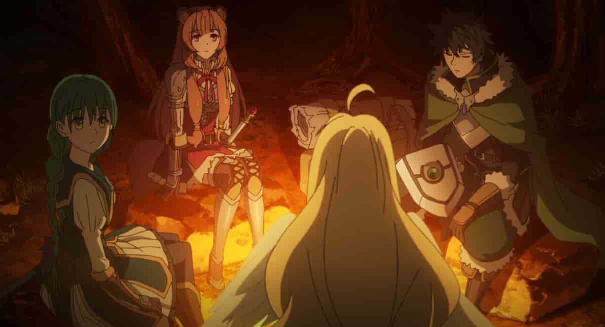 The Rising of the Shield Hero isekai anime series