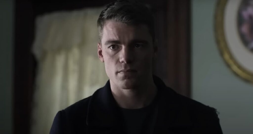 The Night Agent Season 2 featuring Gabriel Basso as Peter Sutherland