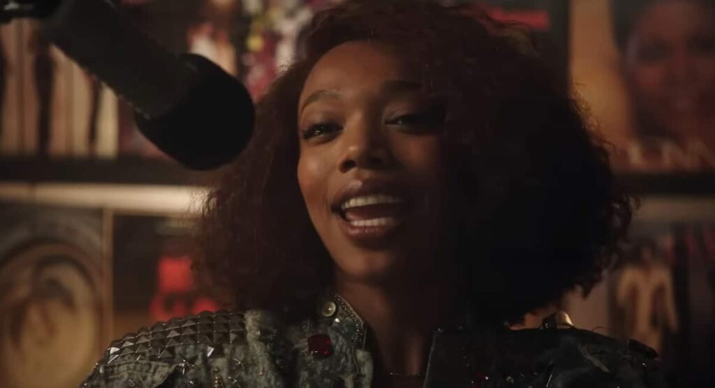 Naomi Ackie as Whitney Houston in new biopic