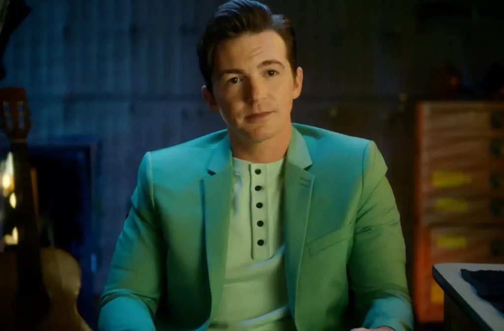 Drake Bell in Quiet on Set documentary series
