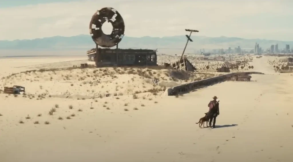 Fallout show filming in Mojave Desert in Nevada