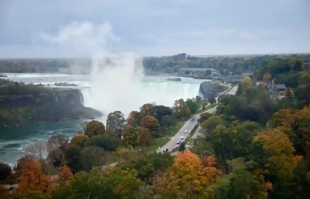 Falling in Love in Niagara Falls filming in Niagara Falls
