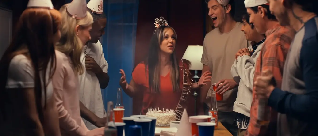 Simon Says (2026): Where to Watch, Cast, Plot, and Everything You Need to Know Simon Says 2026 horror short film still showing a birthday party scene before the horror begins