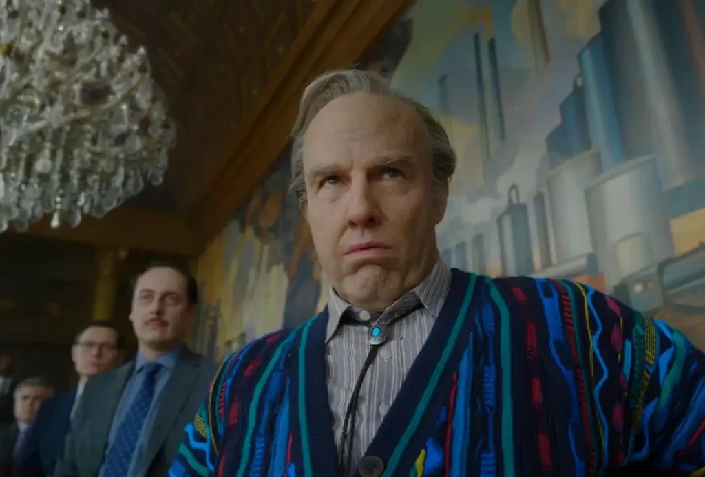 Tom Cruise as Digger Rockwell, a wealthy oil tycoon in Digger movie 2026, currently in US cinemas
